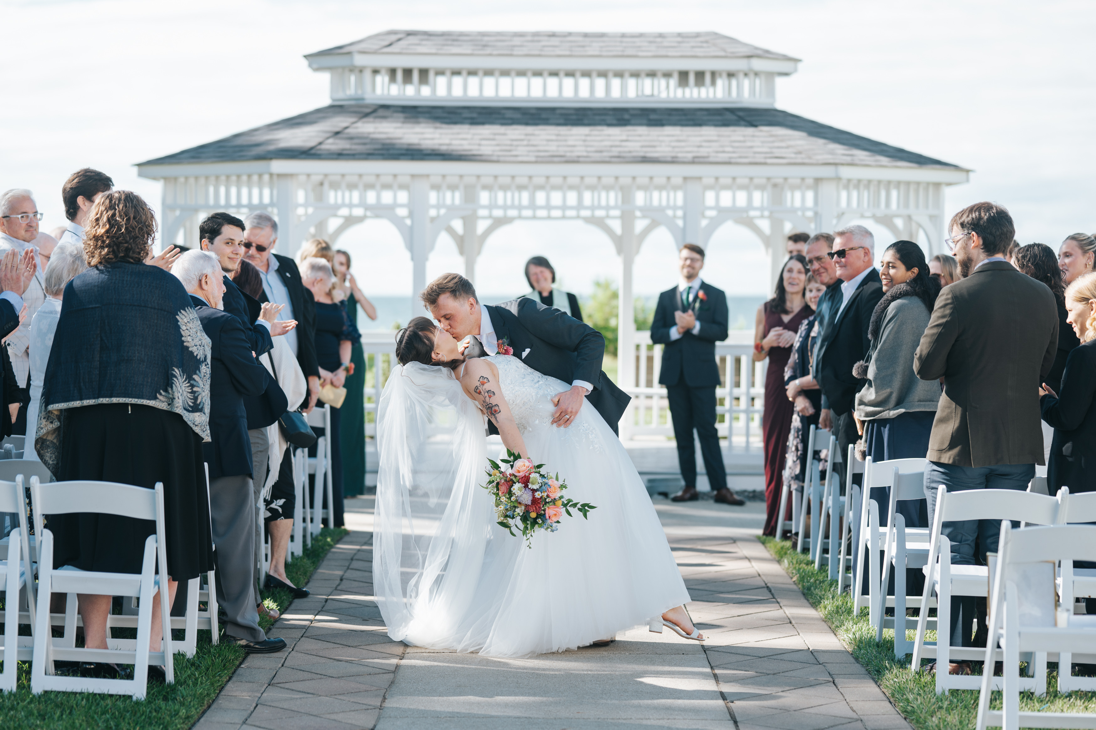Wedding photo with Alison Kennedy